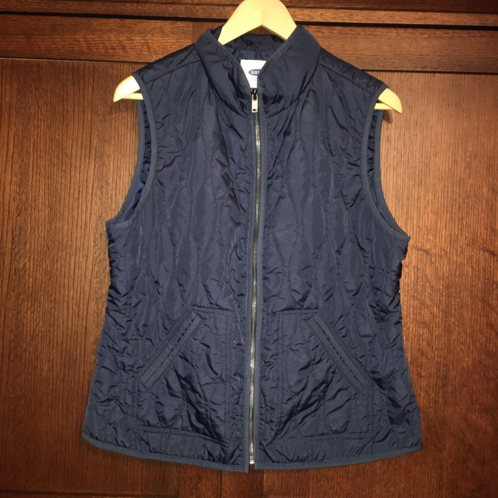 Old navy zip up vest.